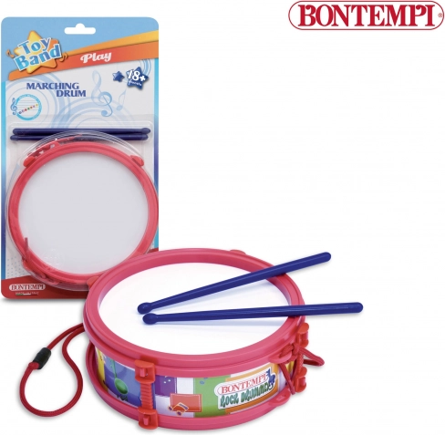 Bontempi marssitrumm lastele 17,5 × 17,5 × 6 cm