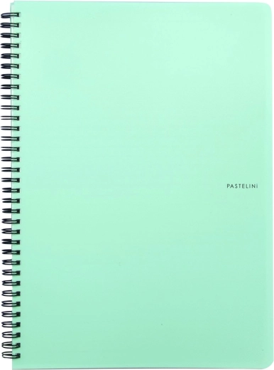 Spiraalplokk A4 Pastelini roheline