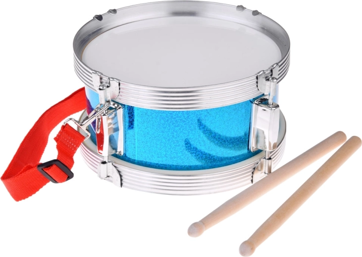 Complete set with wooden drumsticks