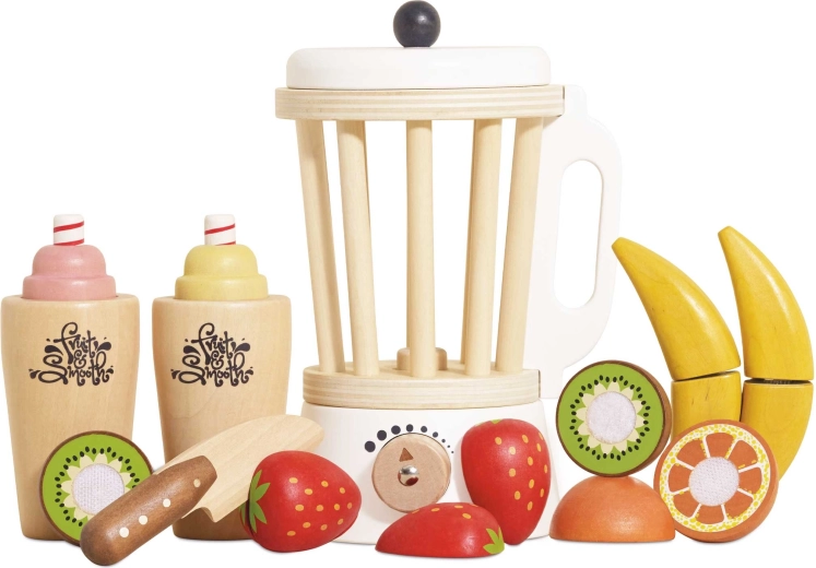 Le Toy Van puidust retroblender puuviljadega Fruit & Smooth