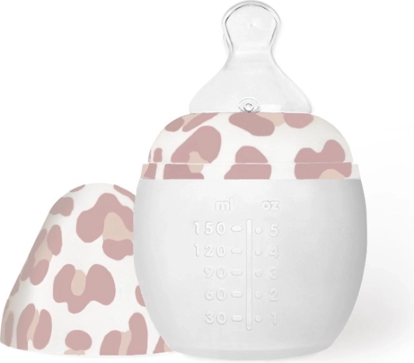 Élhée anti-colic baby bottle Graouu Pink 150 ml
