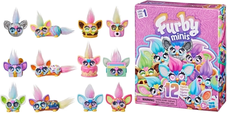 Furby minifiguurid – suur pakk 12 tk