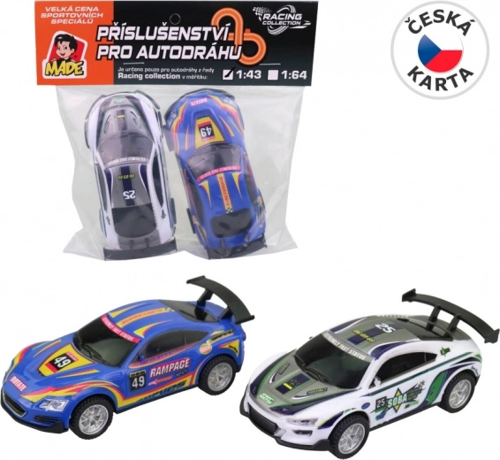 Varuautod autorajale 1:43 – komplekt 2 tk