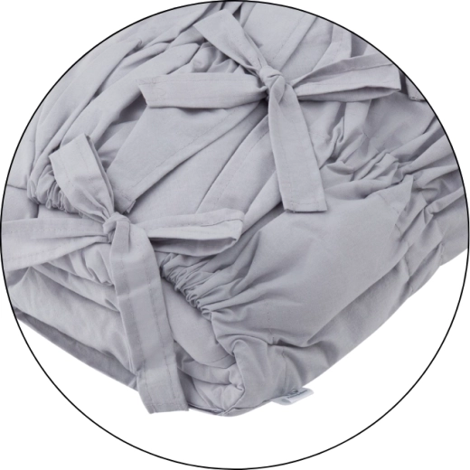 Firm coconut insert for a stable position