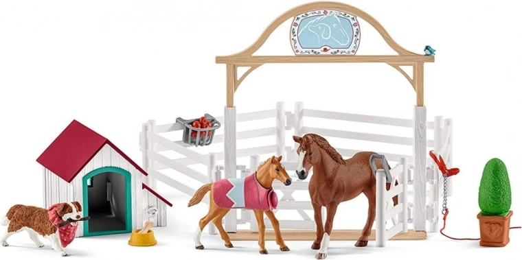 Paddock and gate for stable scenes
