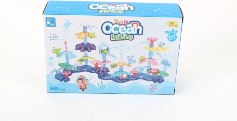 Creative building set Happy Garden – Underwater World 68 pieces