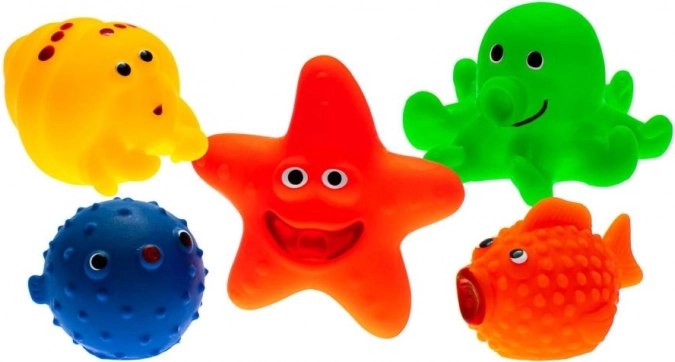 Mereloomade vannimänguasjade komplekt 5 tk