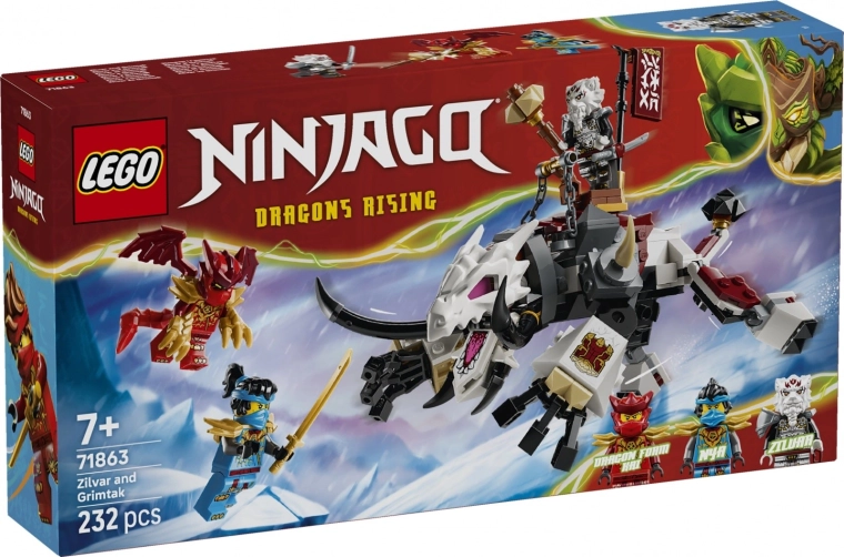 LEGO NINJAGO Zilvar ja draakonkoletis Grimtak