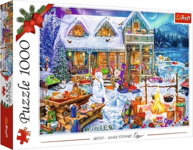 Pusle 1000 tükki TREFL Talveaeg XMAS