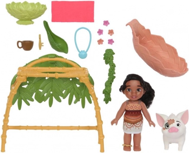 A tropical island full of play possibilities