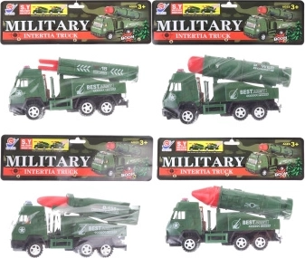 Sõjaväeauto raketiga lastele