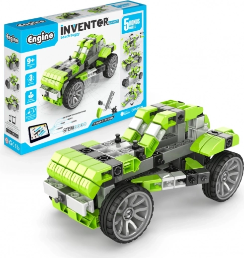 Engino Inventor Bugina – ehituskomplekt 5 mudeliga