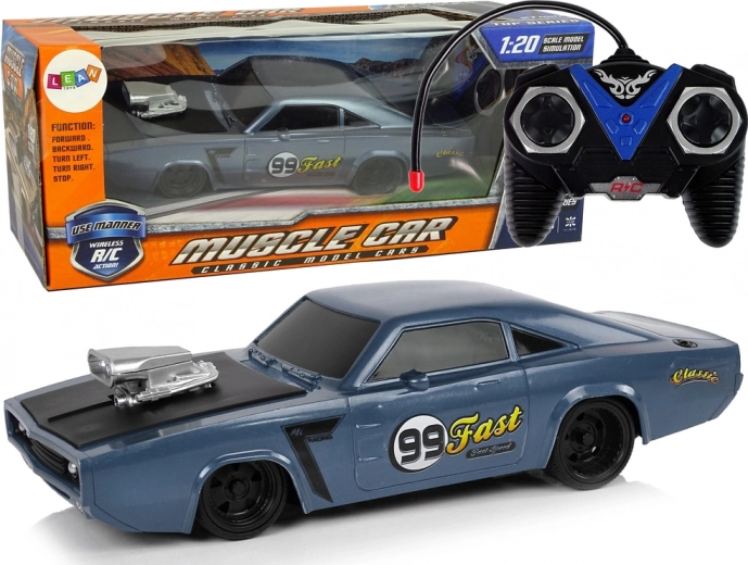 RC Car Sport Stickers 1:20 Grey Pilot