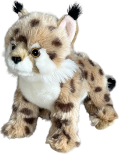 Seisev plüüsilõvis (ilves) 25 cm – 1 tk