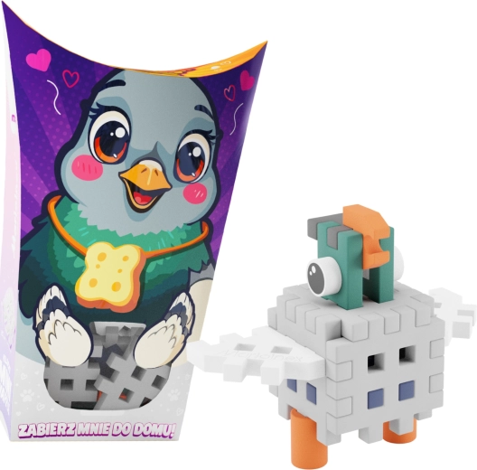 Mini Waffle Pocket Pets Building Set – Pigeon