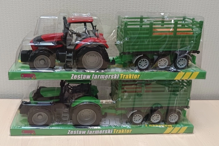 Laste traktor haagisega