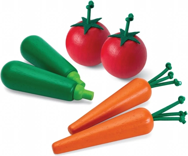 PlanToys värske köögivilja komplekt