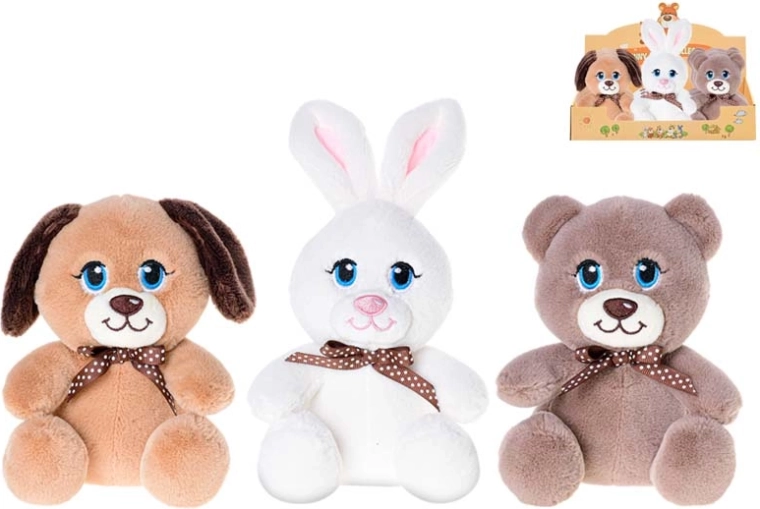 Plüüsloom 15 cm, lipsuga kõige pisematele