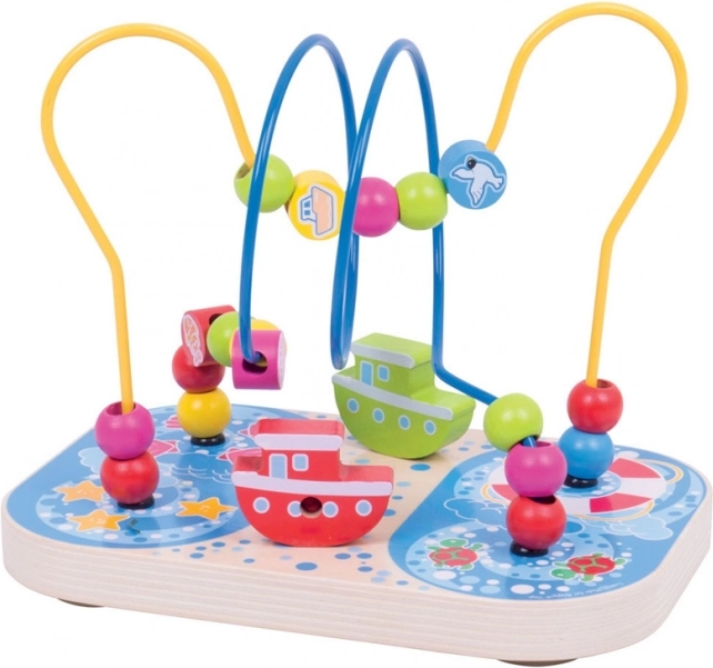 Bigjigs Baby puidust motoorikalabürint Meri