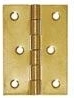 Hinged joint 40 × 1.0 mm, yellow zinc-plated