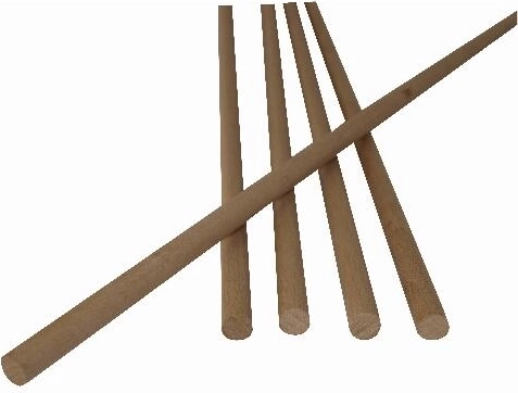Smooth wooden dowel 6 mm FSC