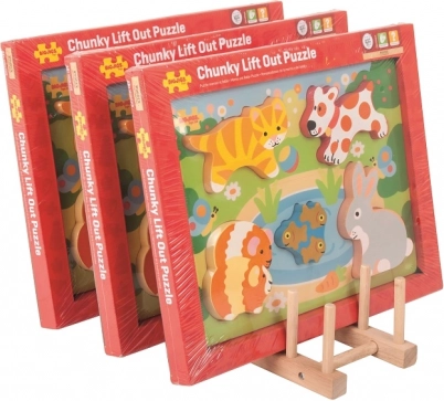Bigjigs Toys puidust puslestend
