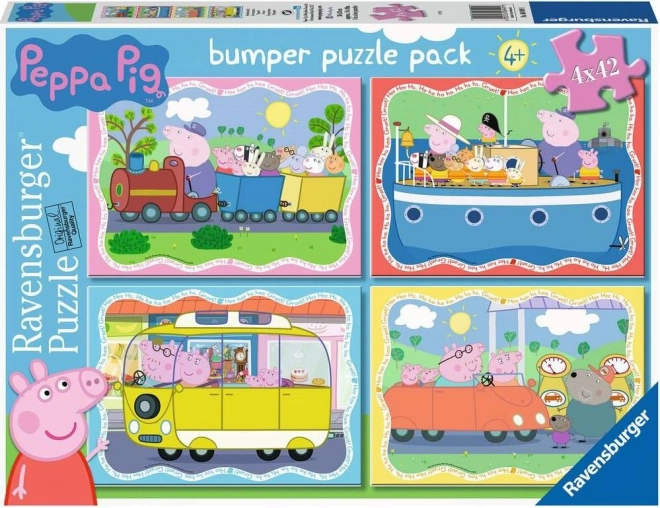 Ravensburger Puzzle Peppa Pig 4×42 pieces
