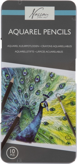 Akvarellpliiatsite komplekt 10 tk