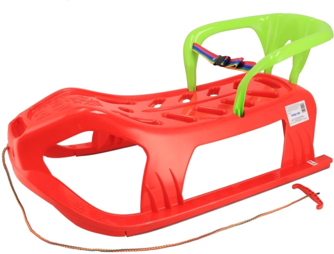 Plastkelk Baby Mix Snow Star seljatoega, punased