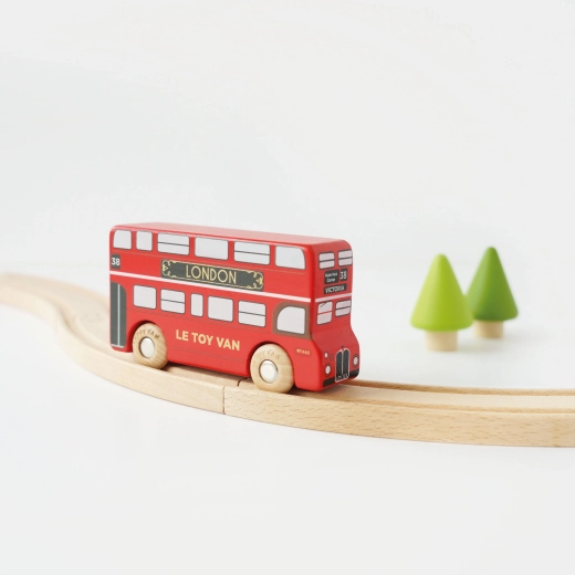 Le Toy Van puidust kahekorruseline Londoni buss (kollektsionääride väljaanne)