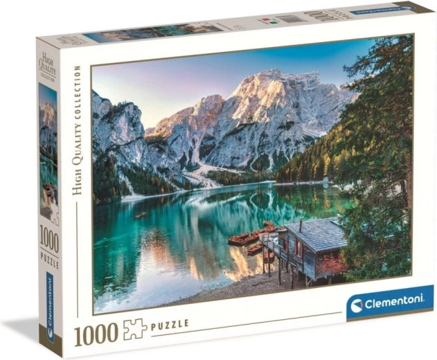 Clementoni High Quality Puzzle – Emerald Lake Braies 1000 pieces