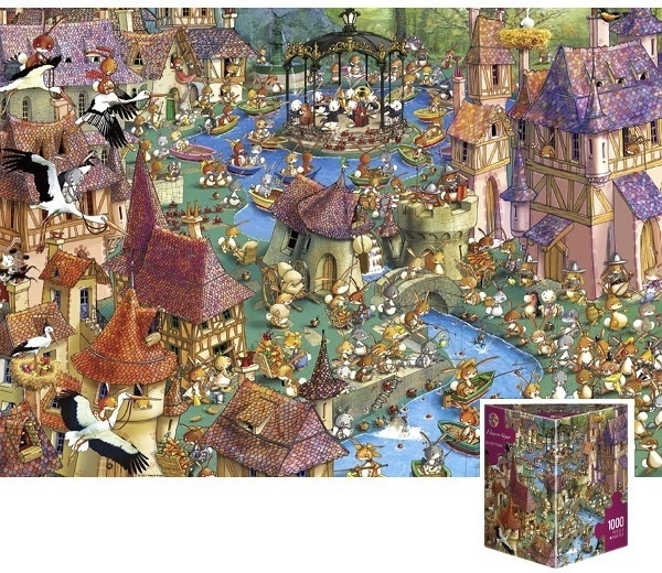 Puzzle HEYE Králíčkov 1000 tükki