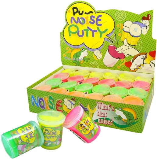 Glowing Fart Putty – multiple colors