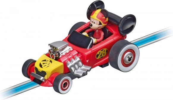 Auto võidusõidurajale Carrera First 1:50 Mickey's Hot Doggin' Hot Rod