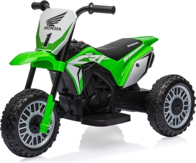 Elektriline laste mootorratas BABY MIX HONDA CRF 450R roheline