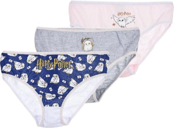Harry Potteri puuvillaste aluspükste komplekt, 3 tk