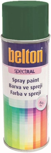 Pihustusvärv BELTON RAL 6005 samblaroheline 400 ml