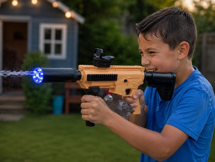 Range up to 7 meters for outdoor action