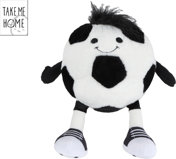 Pehme plüüsist jalgpall 25 cm Take Me Home