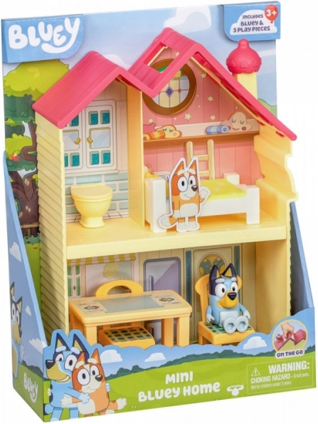 Mini-majake BLUEY – perekodu koos figuurikomplektiga