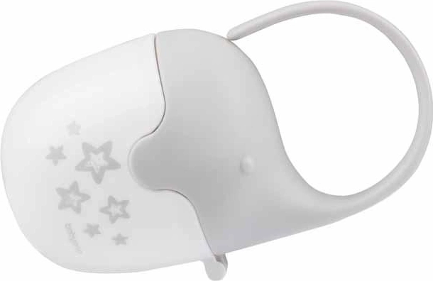 BabyOno pacifier case – gray travel pacifier holder