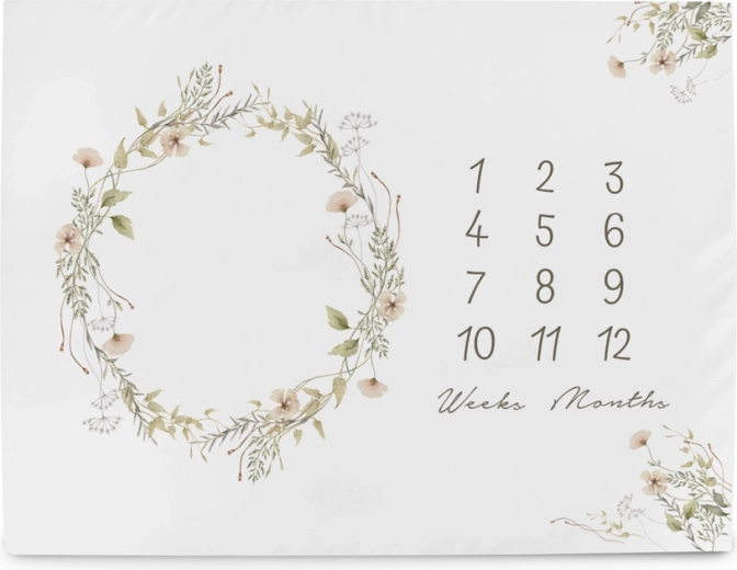 Ceba Baby verstapostide fotomatt basic summer flowers 92 × 72 cm