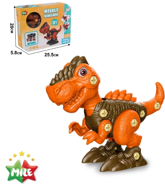 DIY Construction Set - Happy Tyrannosaurus