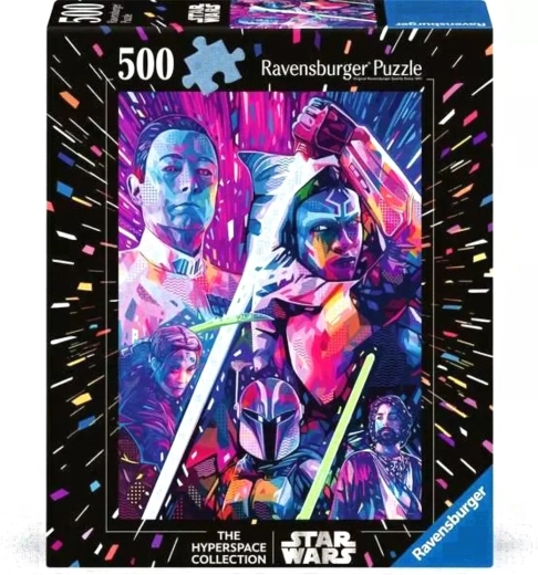 Ravensburger puzzle Star Wars Hyperspace: Ahsoka XXL 500 pieces
