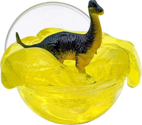 Surprise with a mini dinosaur