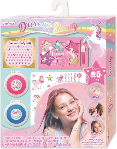 SPARKYS Hair Colors and Temporary Tattoos Set