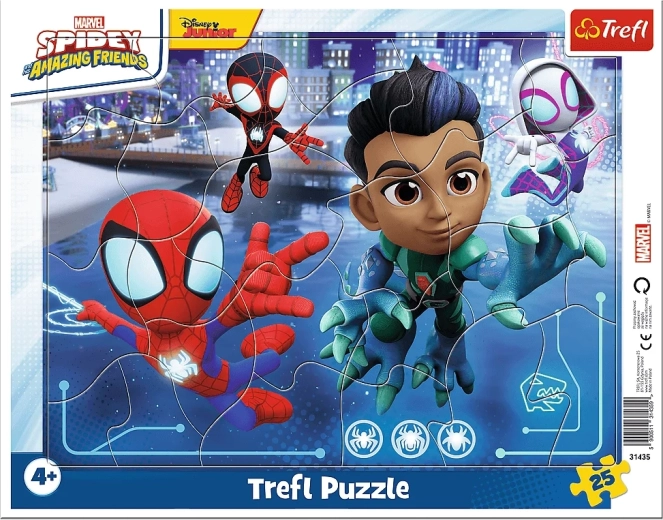 Pusle Spiderman Ämbliku hüpe 25 tükki