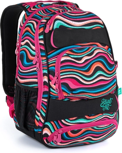 Topgal Yumi multicolored student backpack
