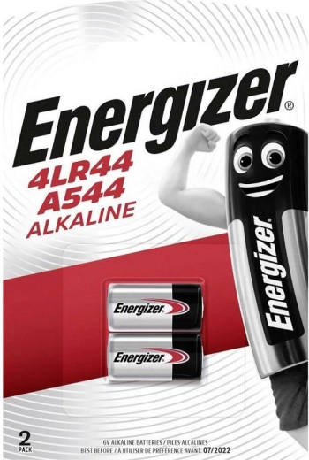 Aluseline patarei A544 / 4LR44 6 V – 2 tk ENERGIZER