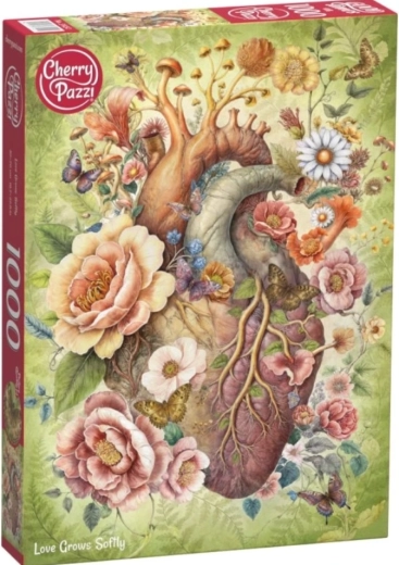 Cherry Pazzi puzzle Gentle Bloom of Love 1000 pieces
